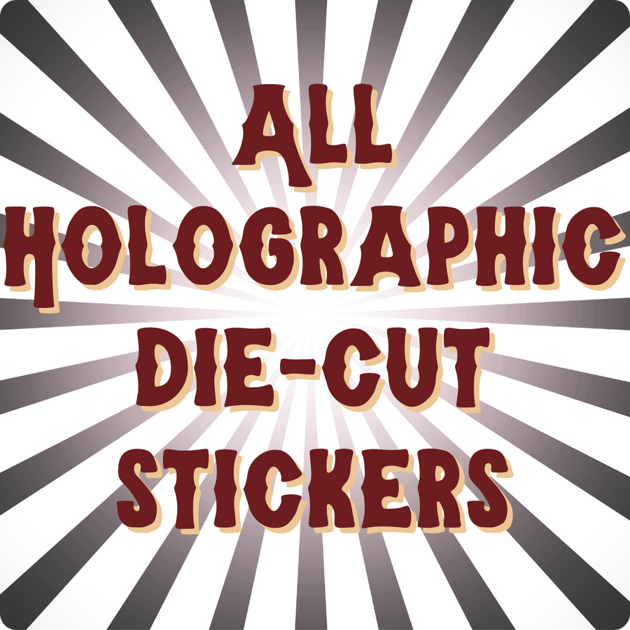 All Holographic Die-Cut Stickers