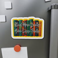 🧲 Read More Books, Give Less F*cks | Die-Cut Magnet for Bookworms