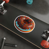 Well Rounded Donut – Die-Cut Sticker | Thick Cut, Thicker Vibes 🍩