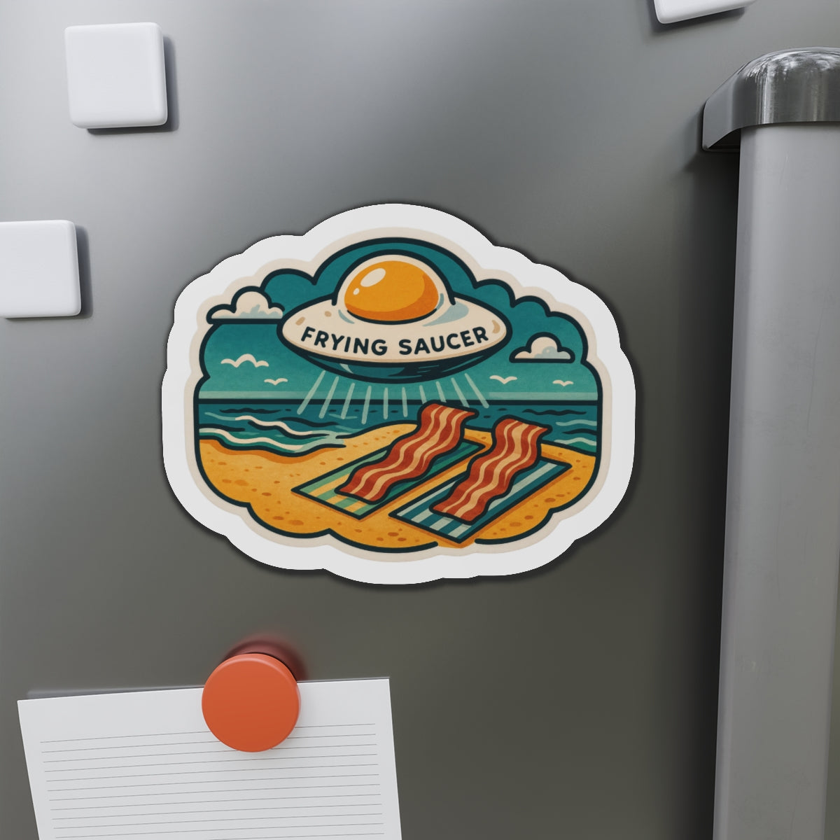 UFO‑ver Easy – Die‑Cut Magnet 🧲