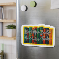 🧲 Read More Books, Give Less F*cks | Die-Cut Magnet for Bookworms