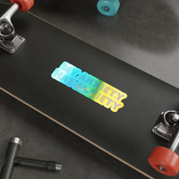 My Anxiety Has Anxiety – Holographic Die‑Cut Sticker | Unravel With Sparkle 😬🌈